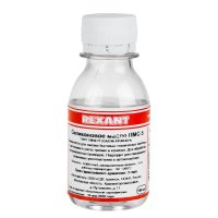 фото силиконовое масло rexant,  пмс-5, 100 мл,  флакон,  (полиметилсилоксан)