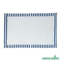 фото стенка для садового тента green glade 1,95х2,95м полиэстер с москитной сеткой синяя