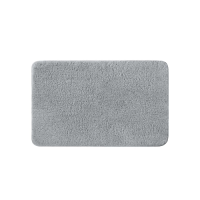 фото коврик для ванной комнаты, 50x80, микрофибра, серый, iddis (bsqs02mi12)