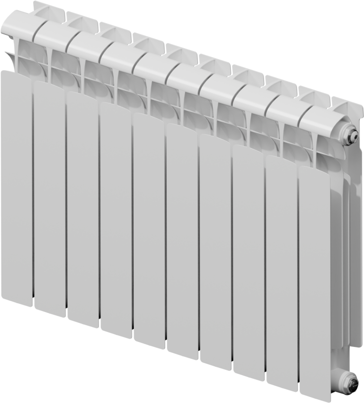 Биметаллический радиатор отопления Rifar Ecobuild 300 6 секций. Радиатор биметаллический Rifar Base 500 14секц. Rifar Ecobuild 300. Радиатор секционный биметаллический.