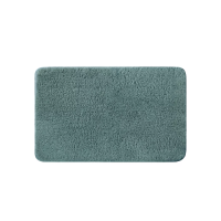 фото коврик для ванной комнаты, 50x80, микрофибра, темно-зеленый, iddis (bsqs06mi12)